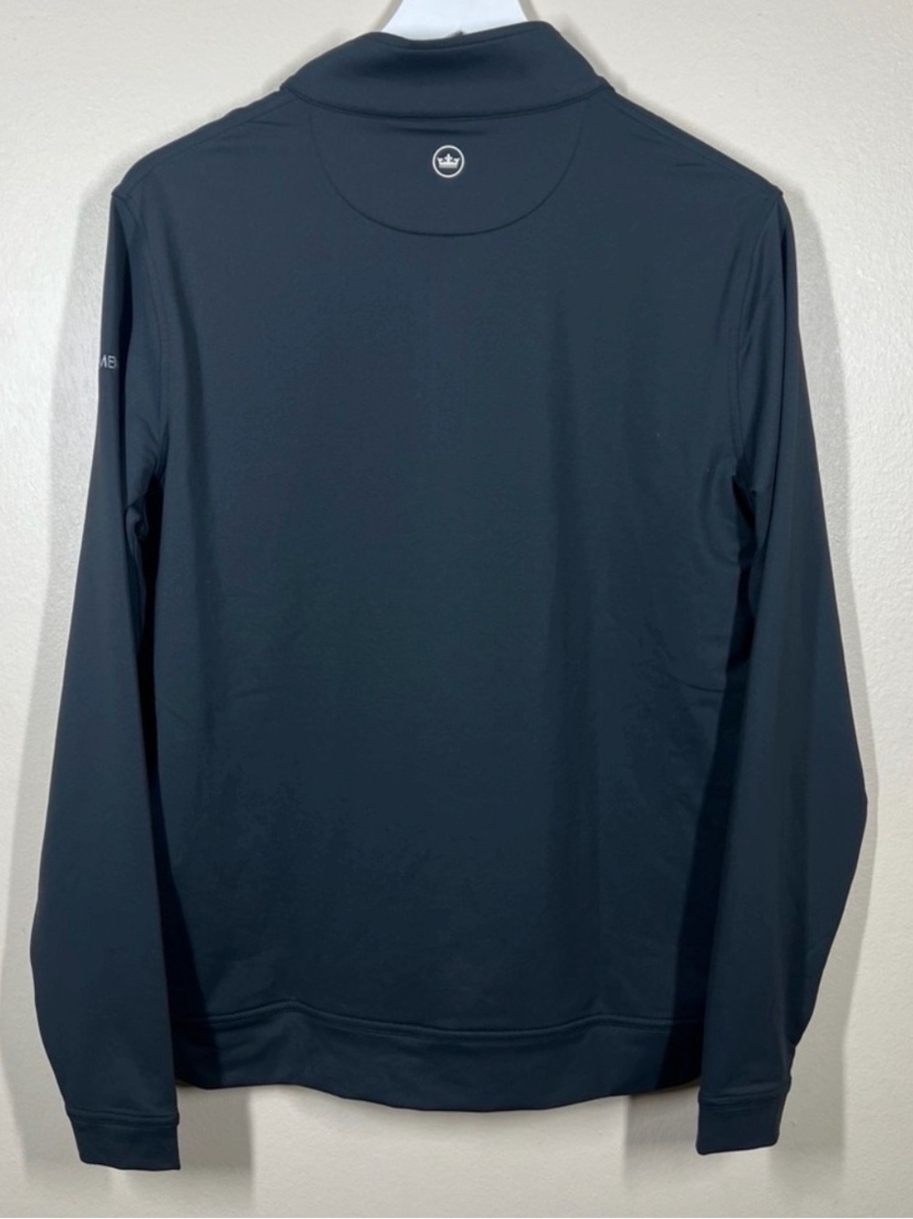 Peter Millar Men's black Quarter-Zip Pullover